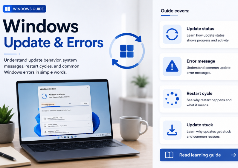 Win Update & Errors